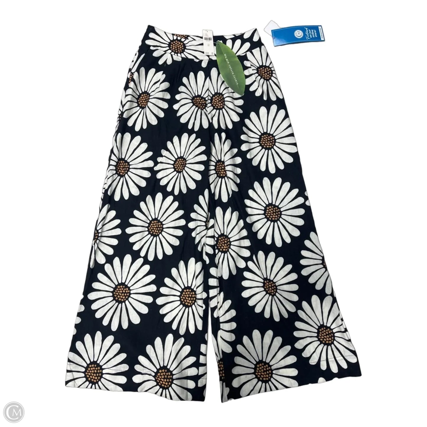 New! Pants Wide Leg By Farm Rio In Floral Print, Size: Xs