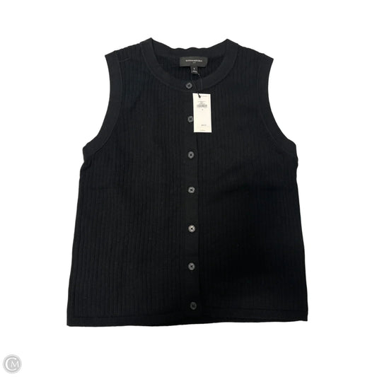 New! Top Sleeveless By Banana Republic In Black, Size: S