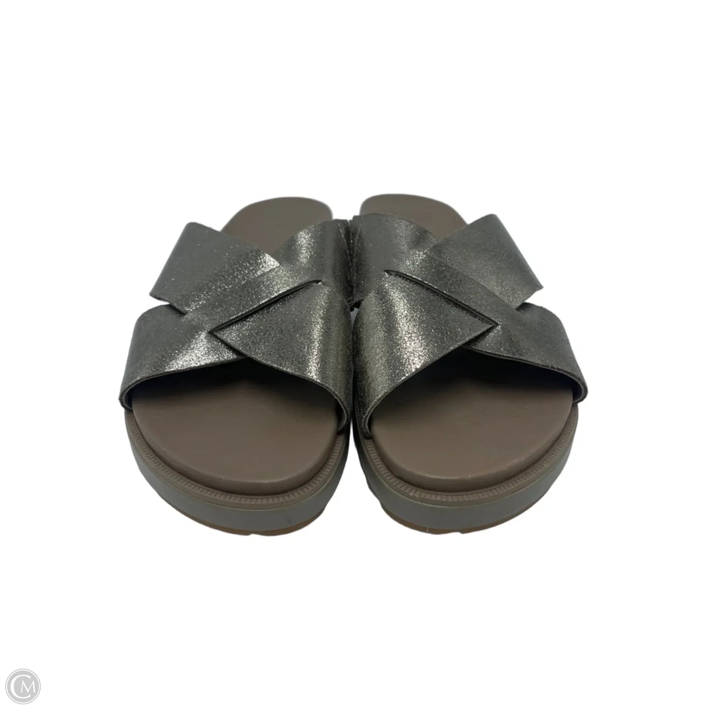 Sandals Designer By Sorel In Taupe, Size: 9