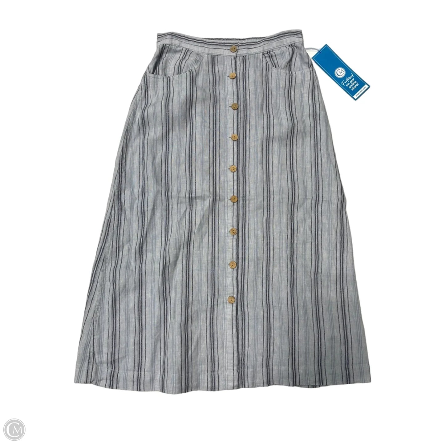 Skirt Maxi By Faherty In Blue, Size: S