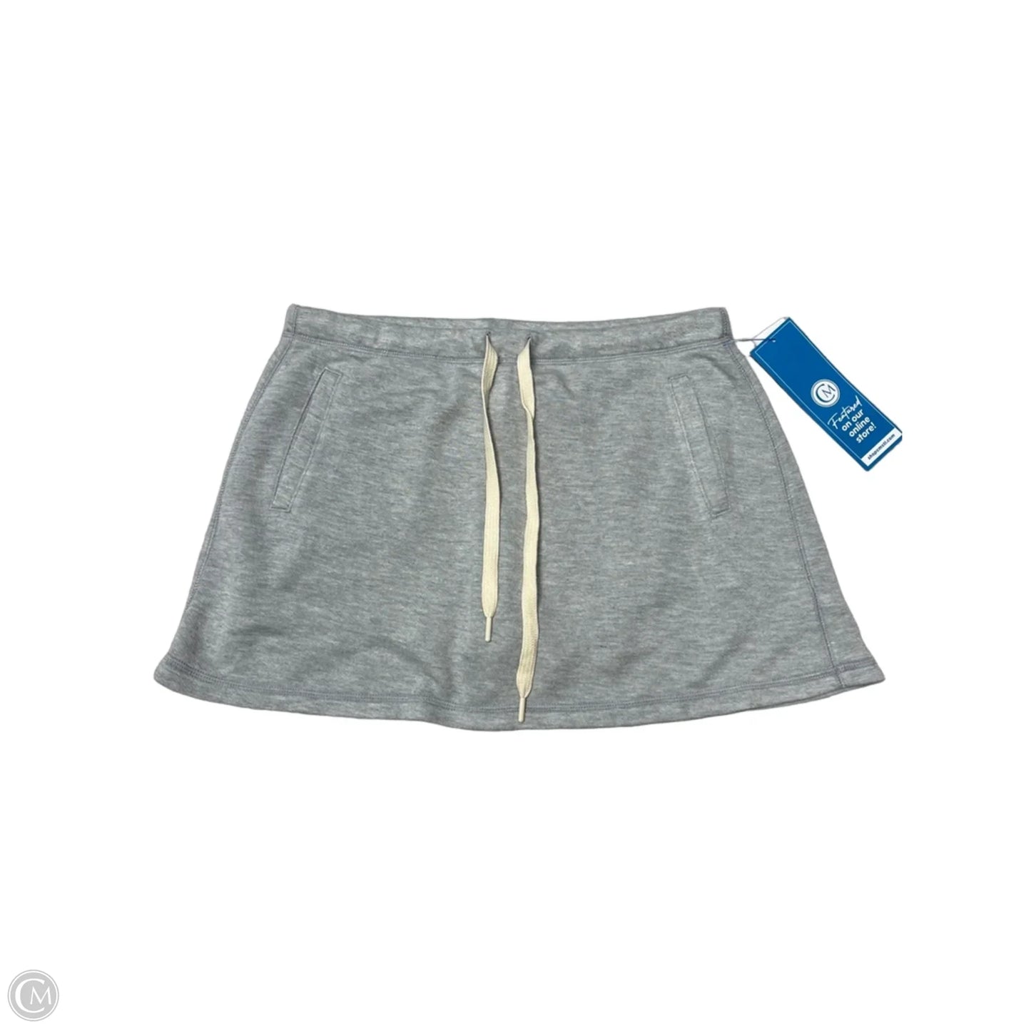 New! Athletic Skort By Aerie In Grey, Size: L