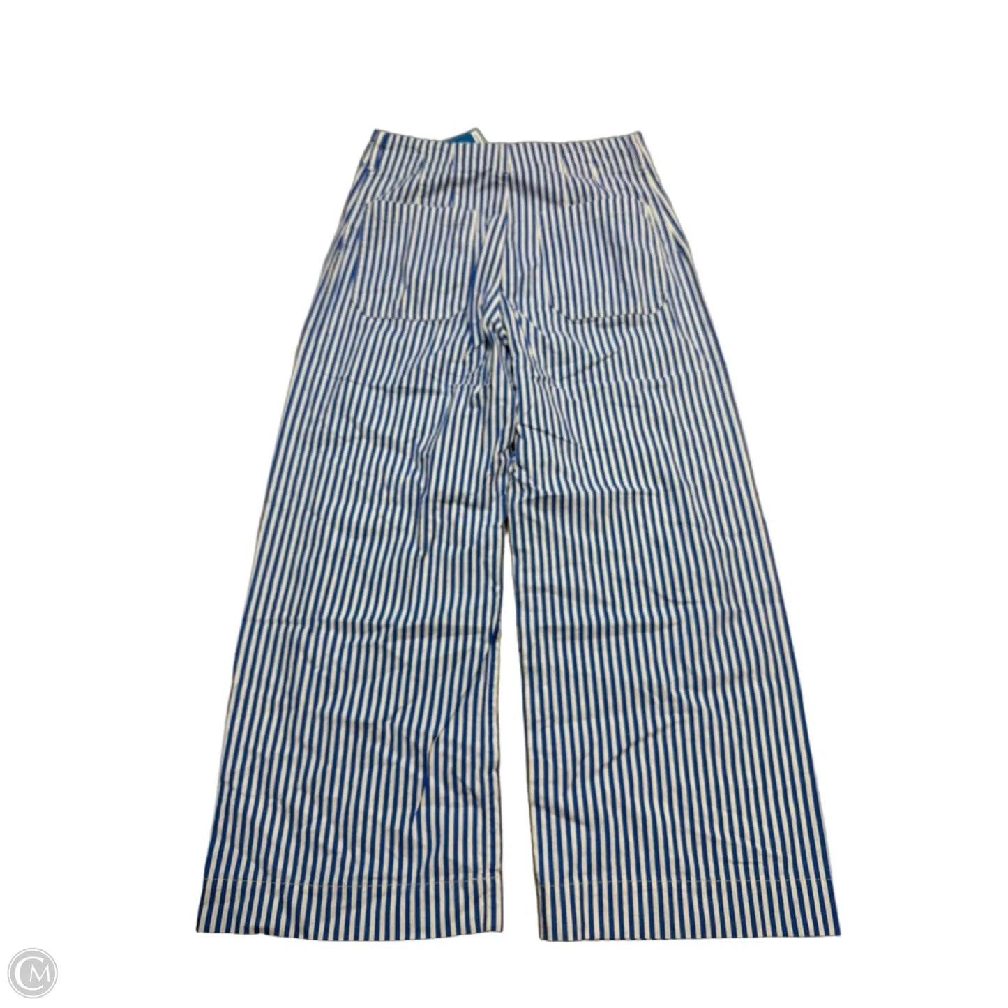 Pants Wide Leg By Maeve In Striped Pattern, Size: 10