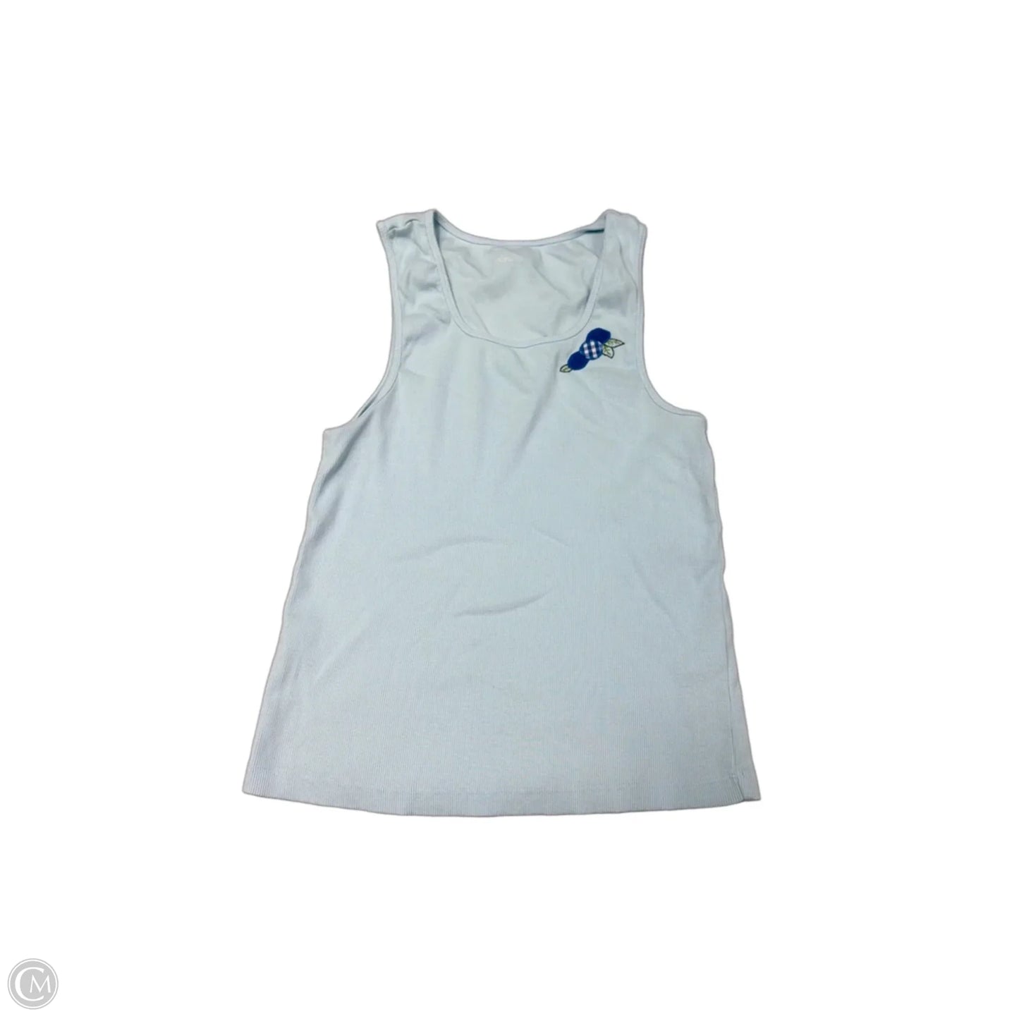 Top Sleeveless By Maeve In Blue, Size: L