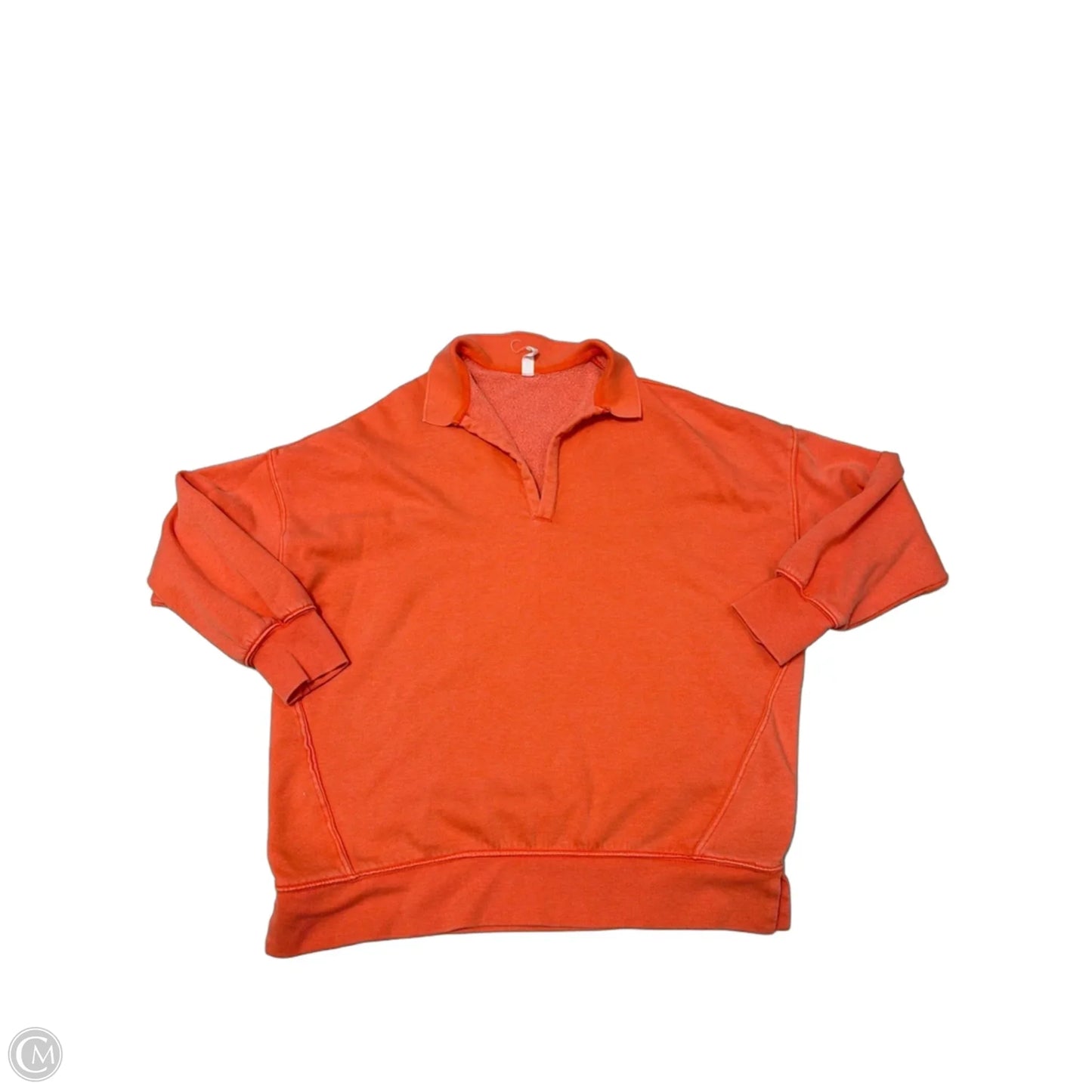 Sweatshirt Crewneck By Daily Practice By Anthropologie In Orange, Size: M