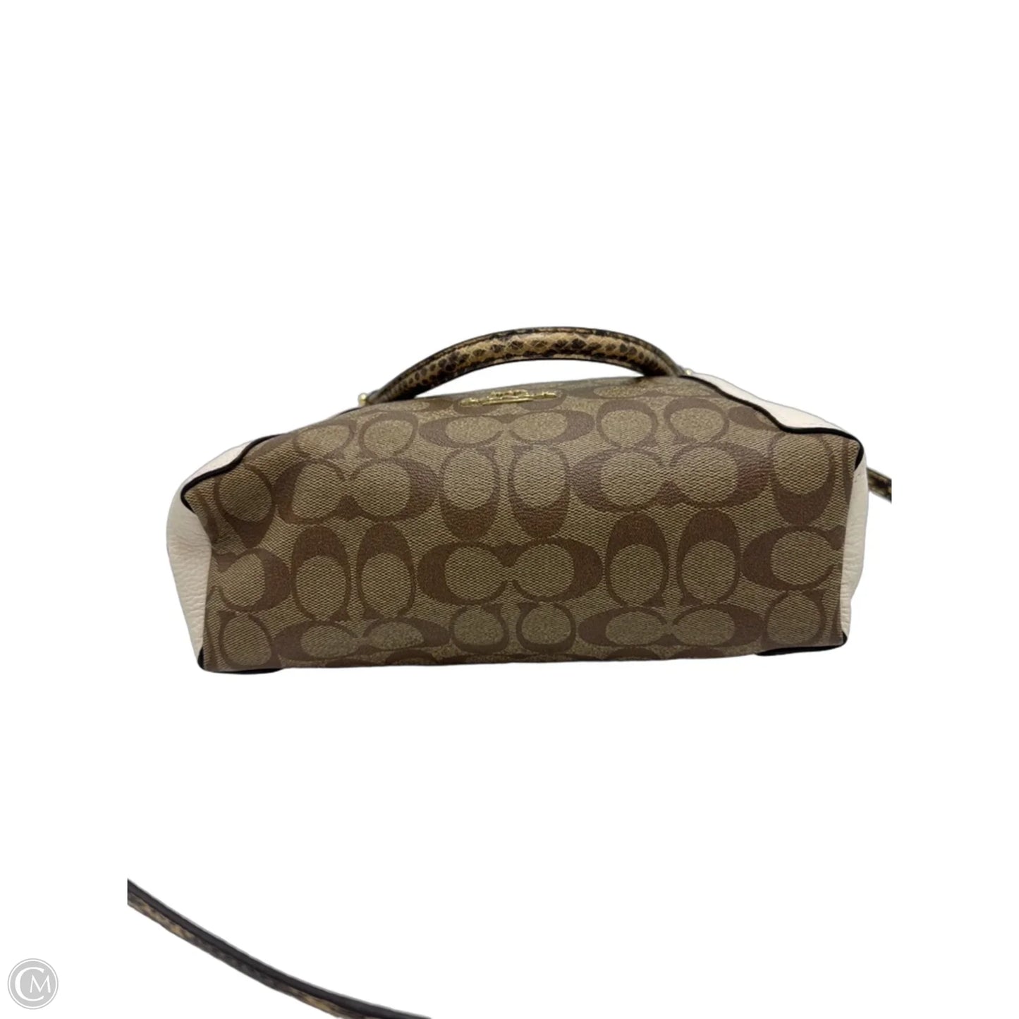 Coach Kacey Snake Embossed Designer Handbag