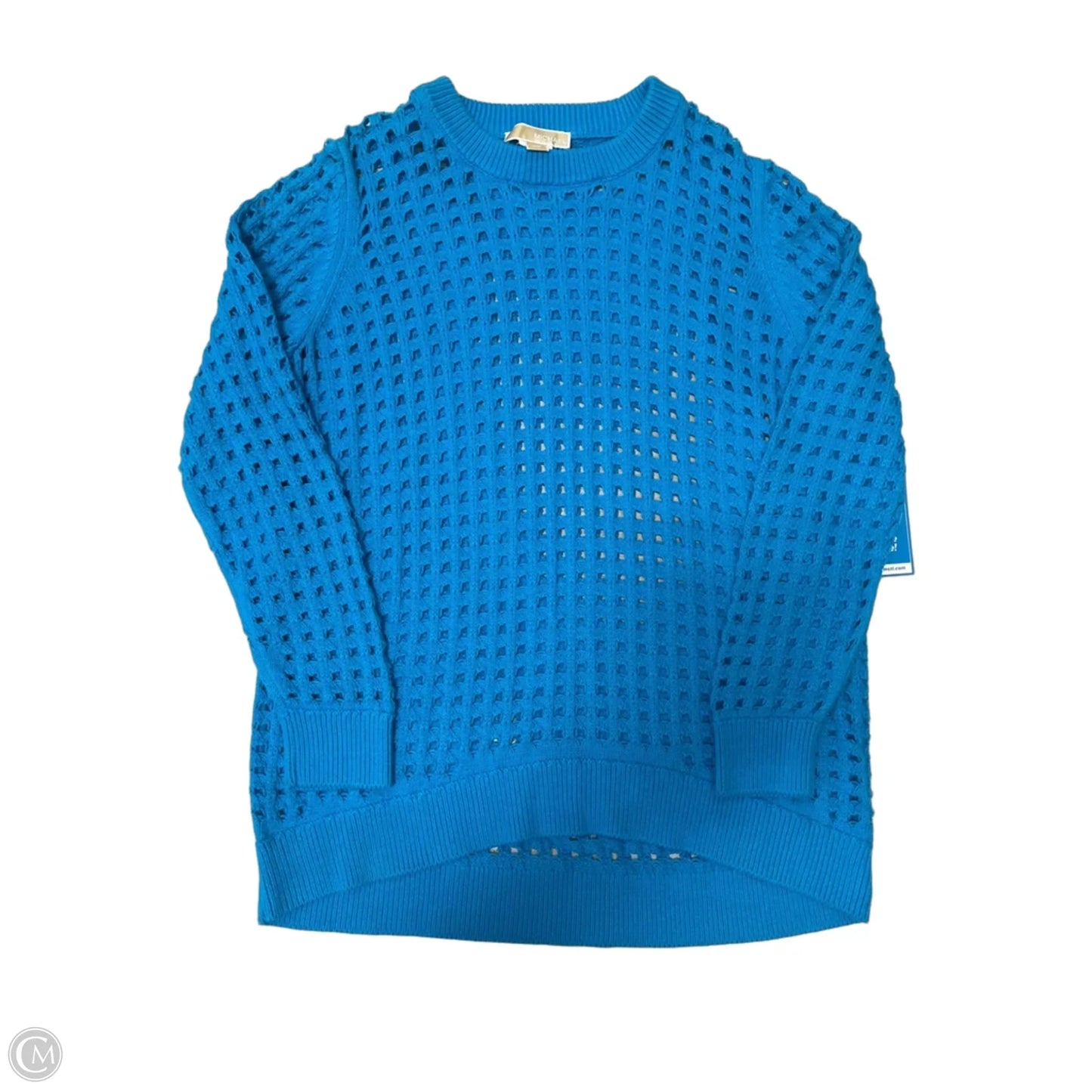 Sweater Designer By Michael Kors In Blue, Size: M