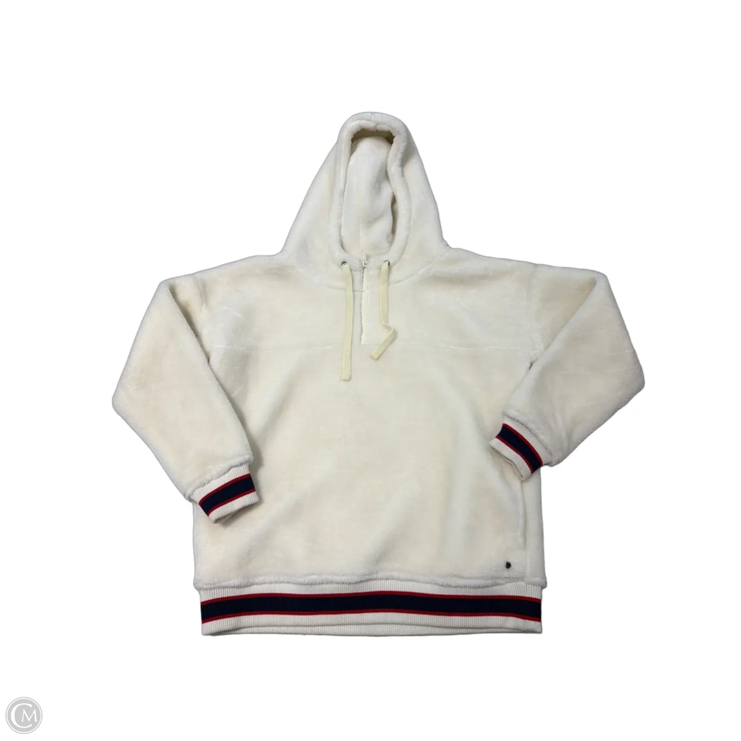 Sweatshirt Hoodie Designer By UGG In Cream, Size: S