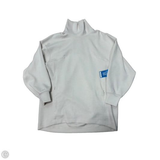 Athletic Sweatshirt Collar By Lululemon In Grey, Size: M