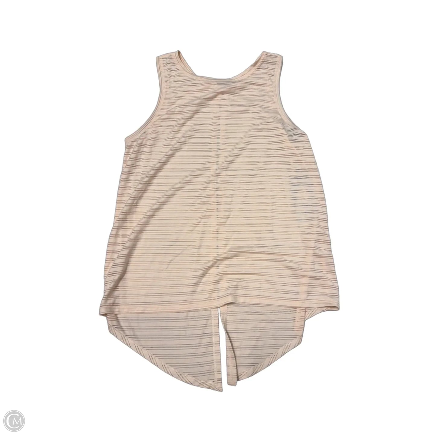 Athletic Tank Top By Lululemon In Peach, Size: M