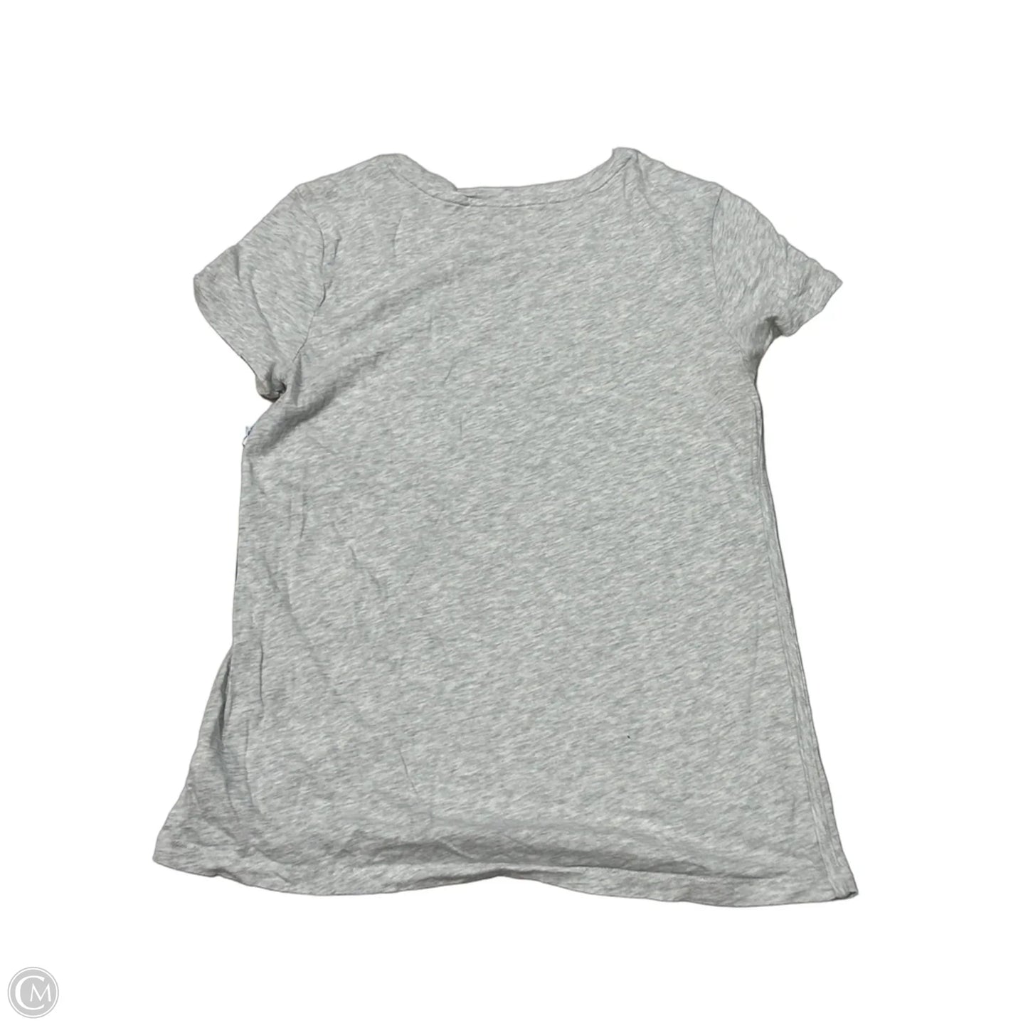 Athletic Top Short Sleeve By Athleta In Grey, Size: S