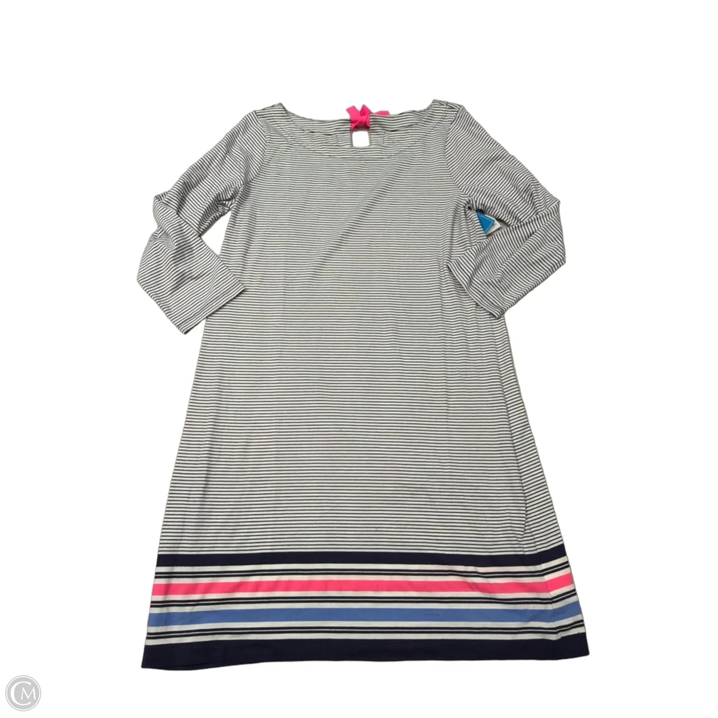 New! Dress Designer By Lilly Pulitzer In Striped Pattern, Size: L
