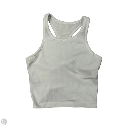 Athletic Tank Top By Lululemon In White, Size: S