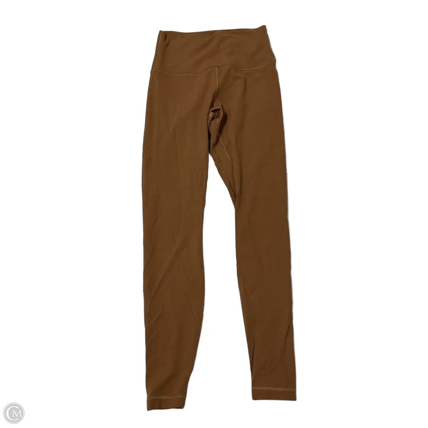 Athletic Leggings By Lululemon In Brown, Size: S