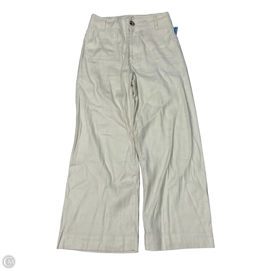 Pants Wide Leg By Maeve In Cream, Size: 2