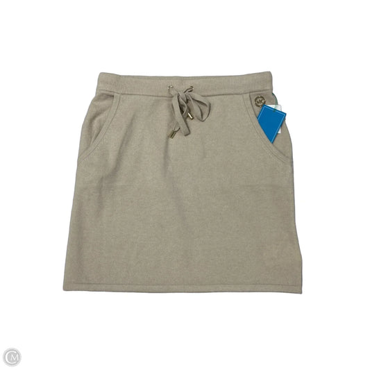 Skirt Mini & Short By Michael By Michael Kors In Tan, Size: S