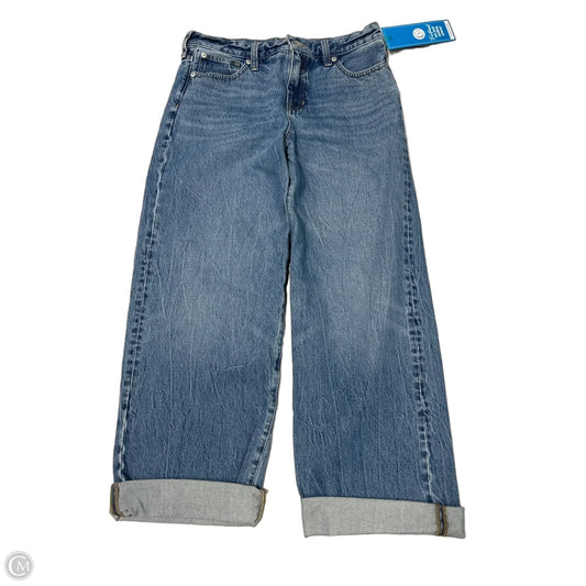 Jeans Wide Leg By J. Crew In Blue, Size: 4