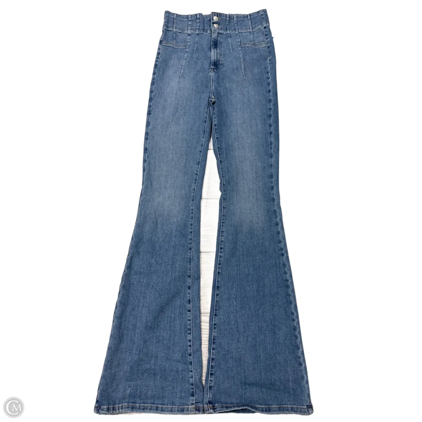 Like New! Jeans Flared By We The Free In Blue, Size: 12
