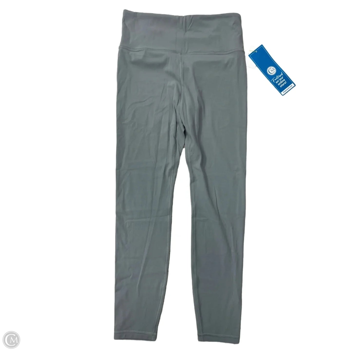 Athletic Leggings By Athleta In Grey, Size: M