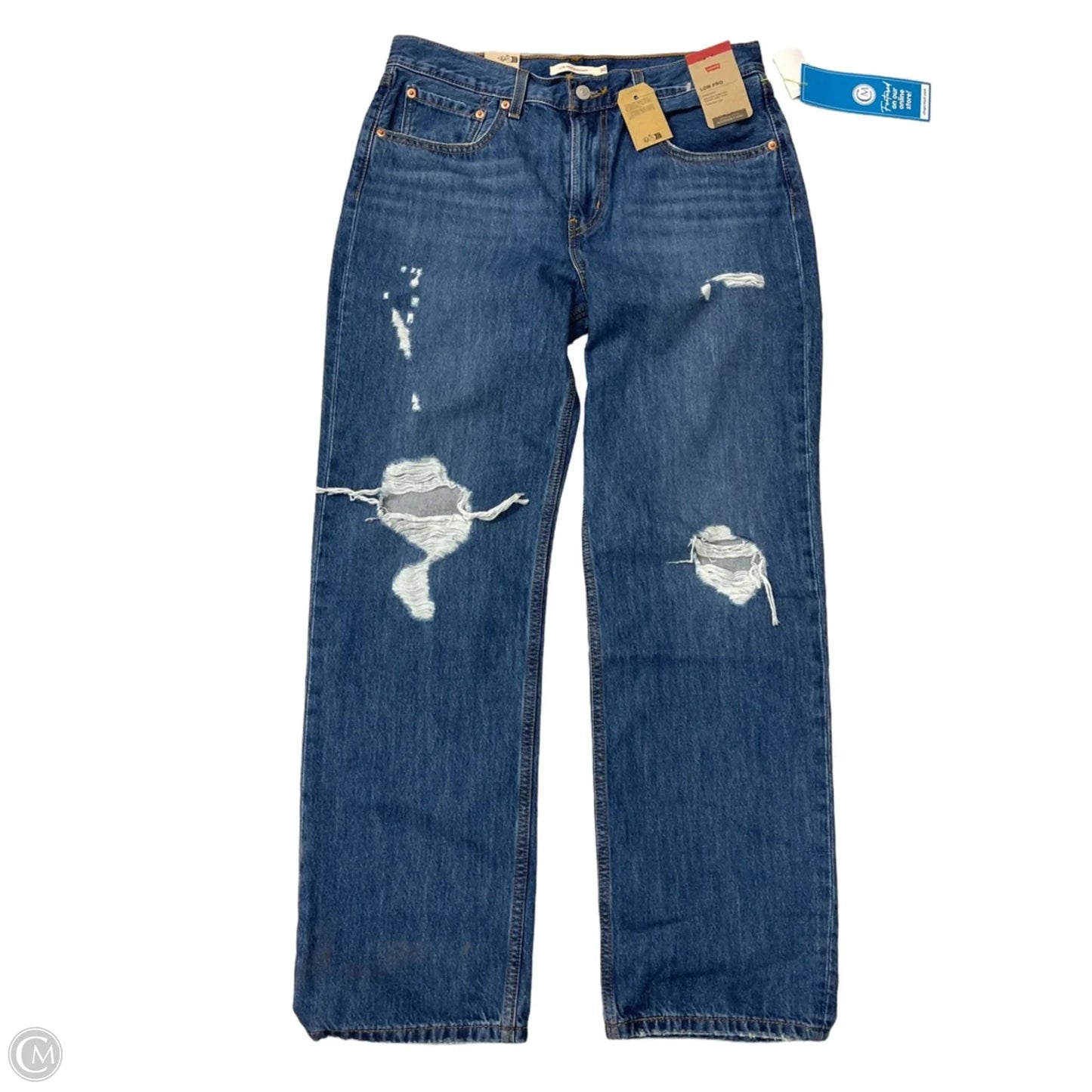 New! Jeans Straight By Levis In Blue, Size: 10