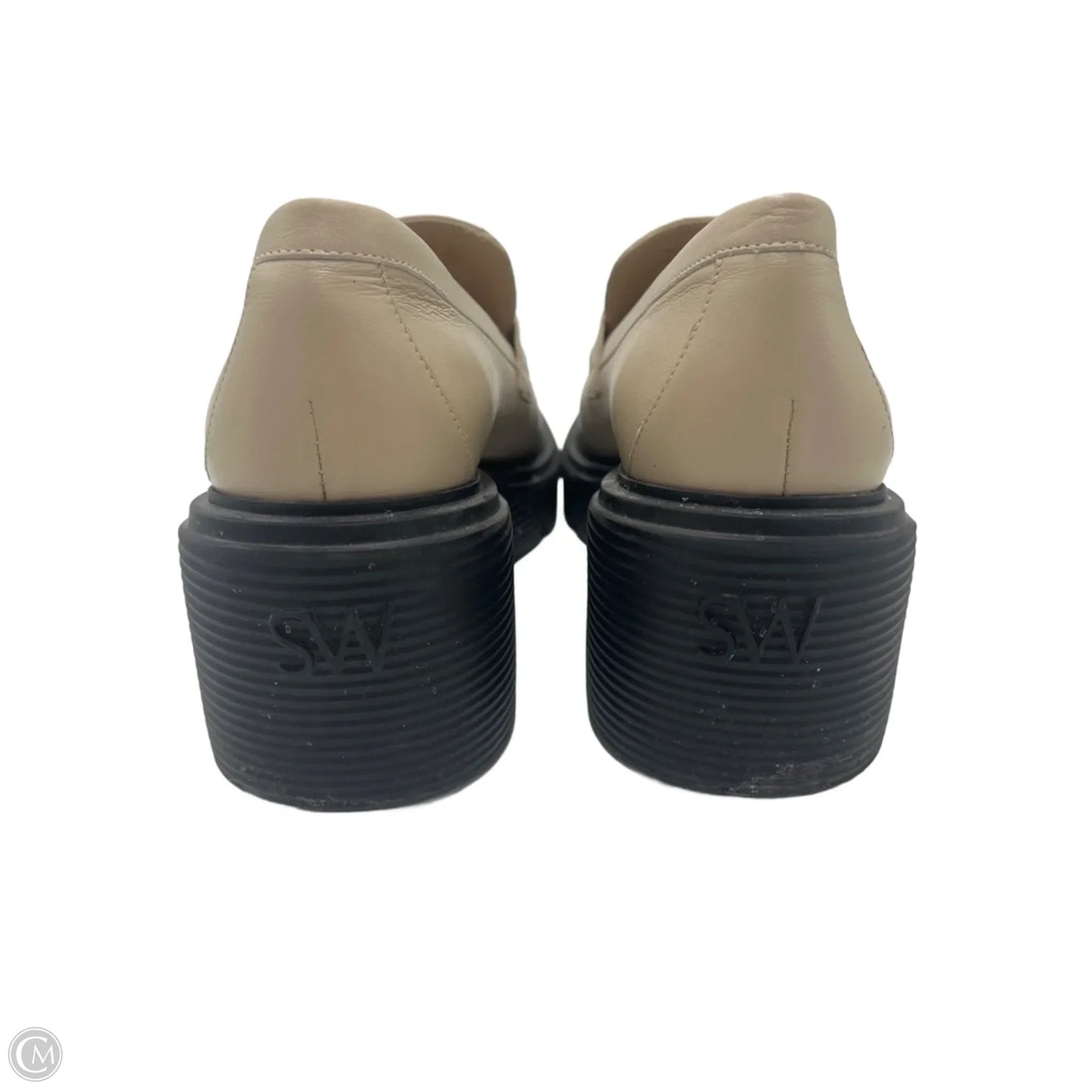 Shoes Designer By Stuart Weitzman In Tan, Size: 9