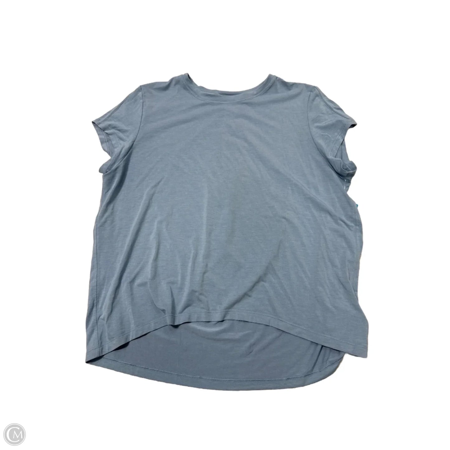 Athletic Top Short Sleeve By Athleta In Blue, Size: Xs