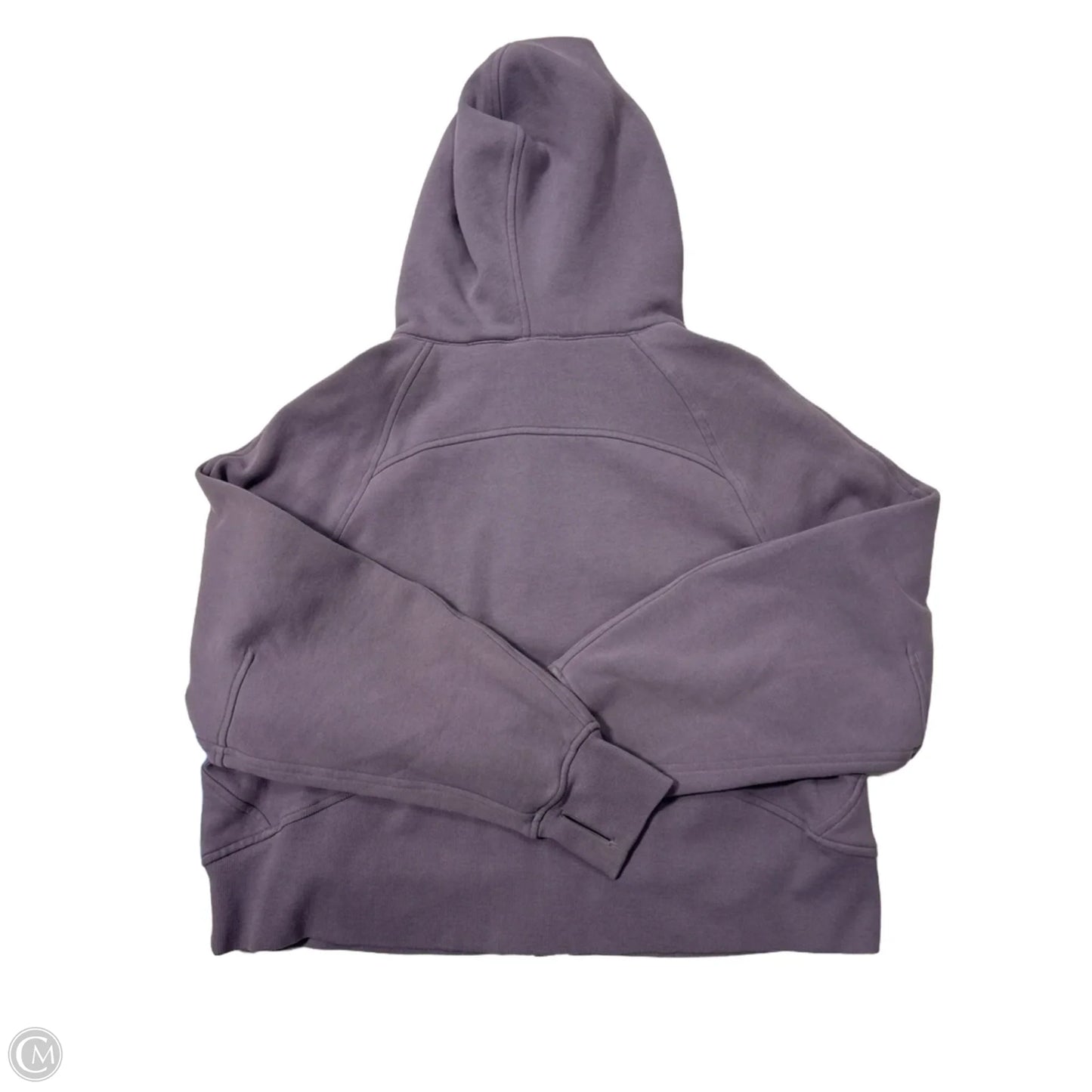 Athletic Jacket By Lululemon In Purple, Size: M