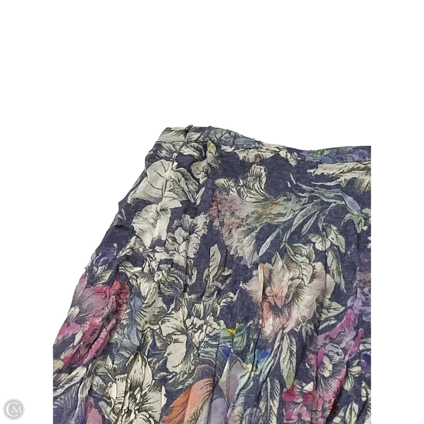 Skirt Maxi By Anthropologie In Blue & Green, Size: 22