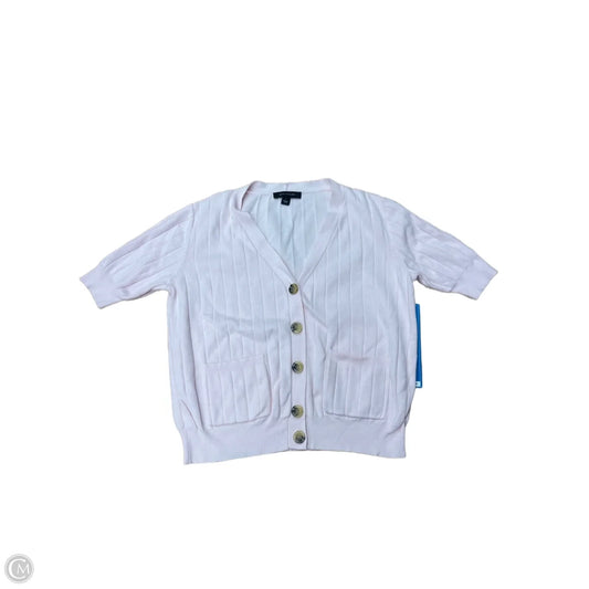 Sweater Short Sleeve By Ann Taylor In Pink, Size: S