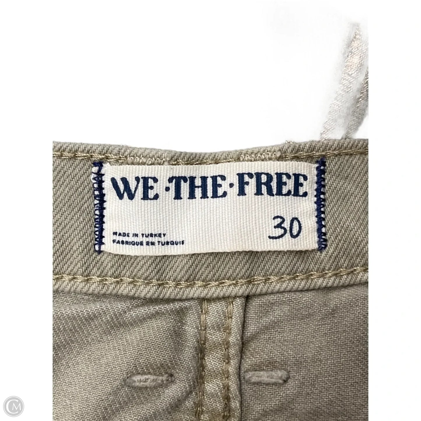 Jeans Wide Leg By We The Free In Gold, Size: 10