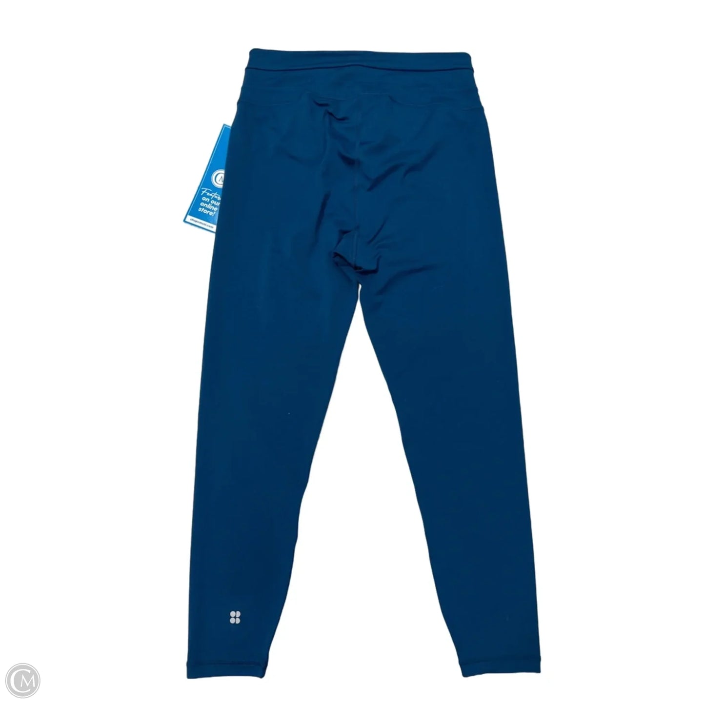 Athletic Leggings By Sweaty Betty In Blue, Size: M