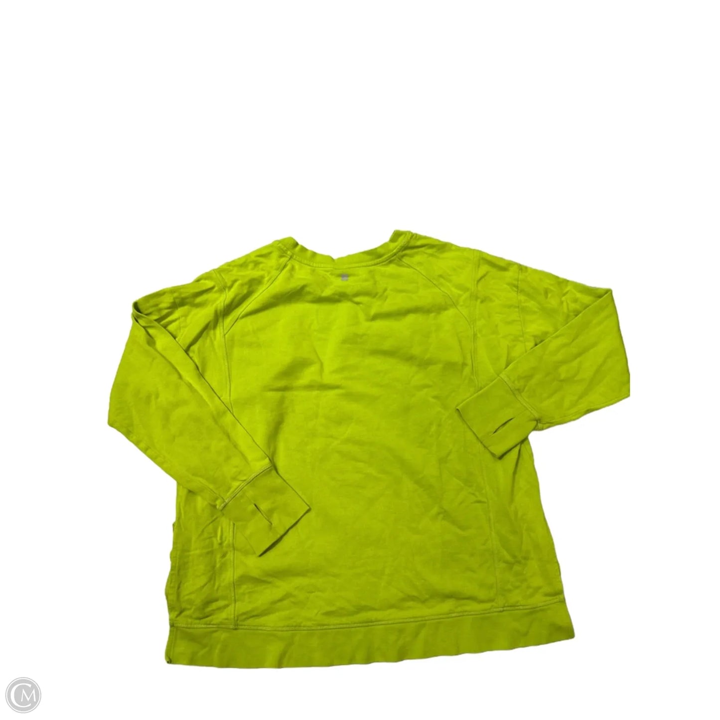 Athletic Top Long Sleeve Crewneck By Sweaty Betty In Green, Size: L