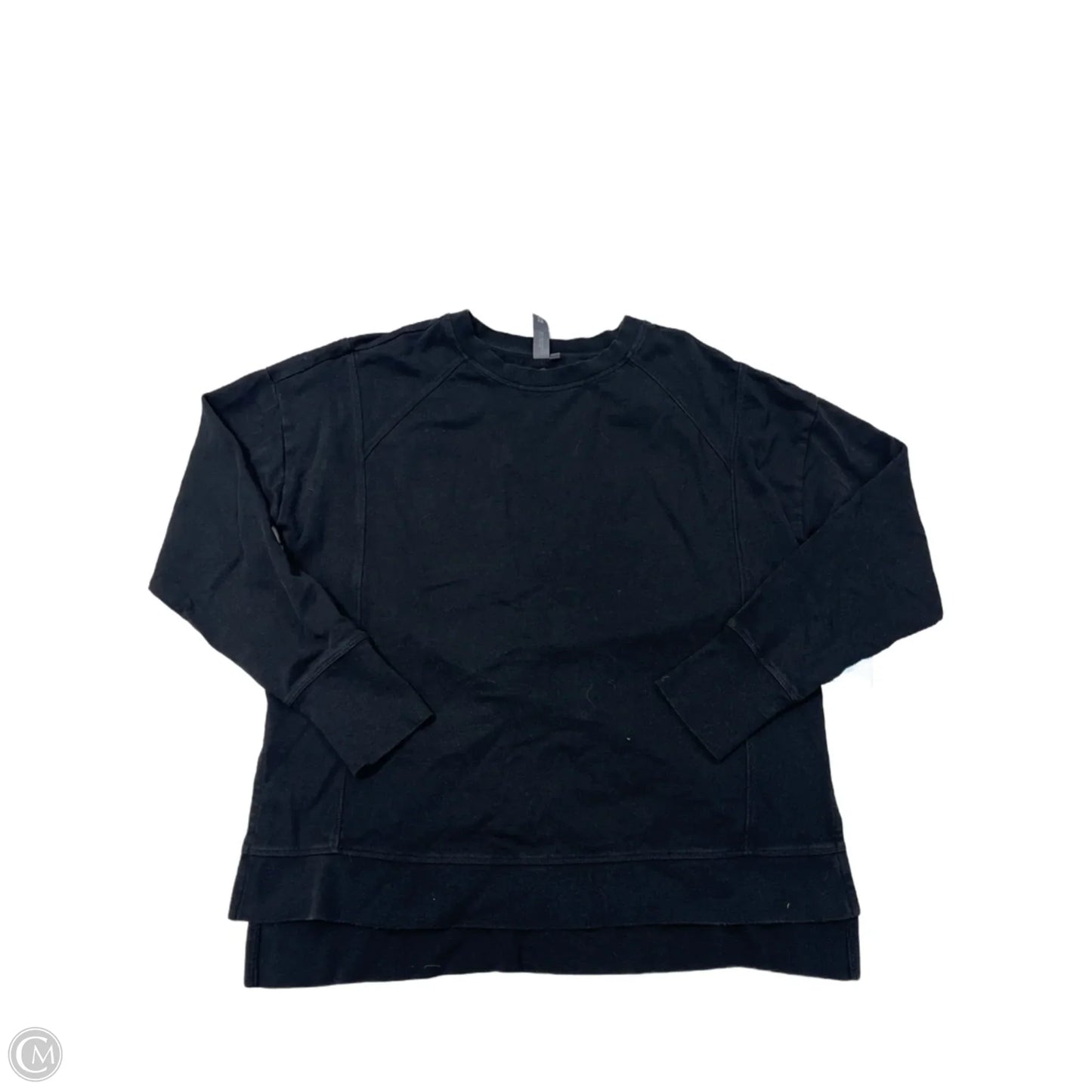 Athletic Top Long Sleeve Crewneck By Sweaty Betty In Black, Size: M