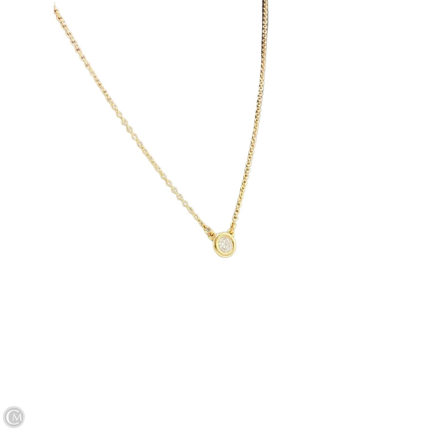 Tiffany & Company Elsa Peretti 18K w/ Diamond Luxury Necklace