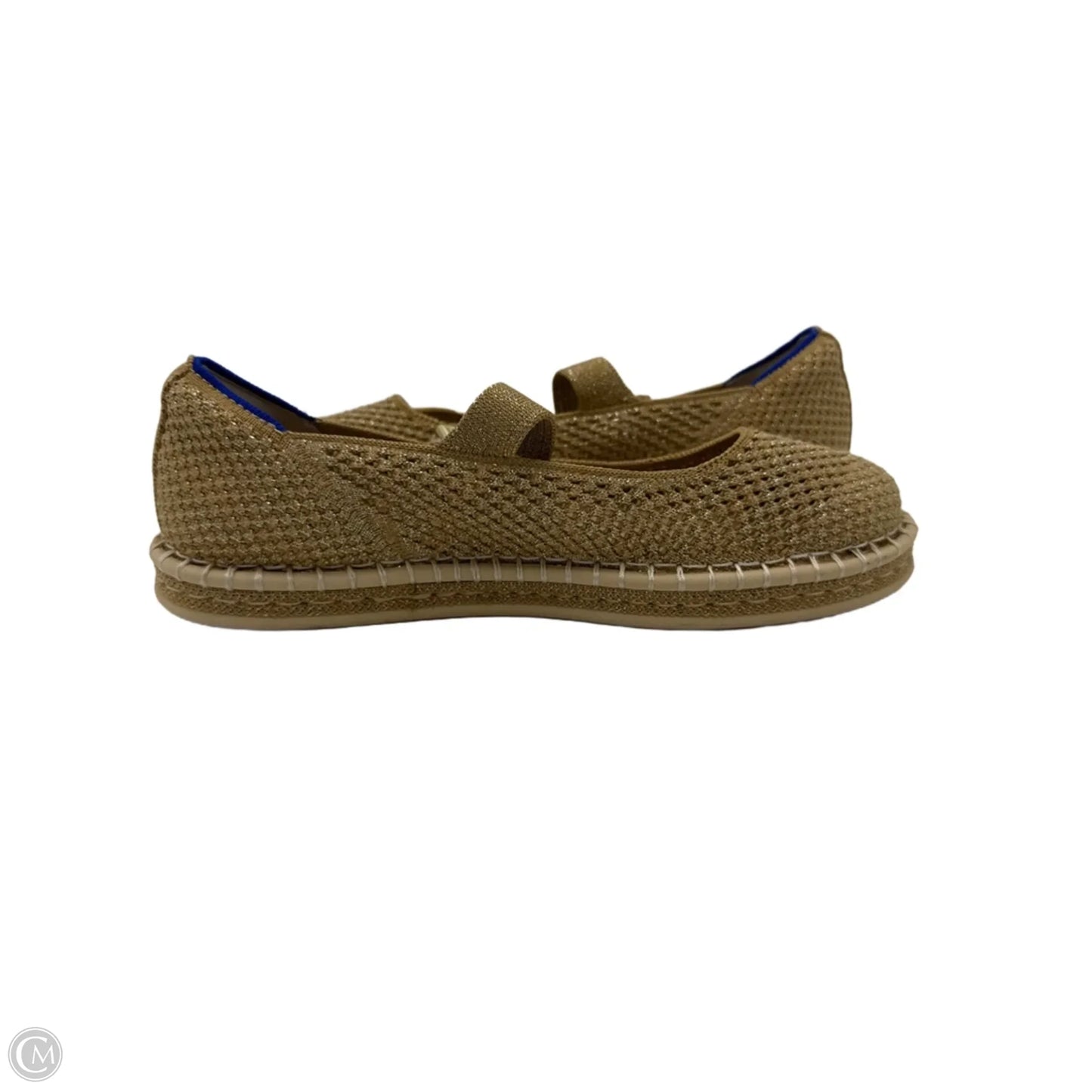 Shoes Designer By Rothys In Gold, Size: 8