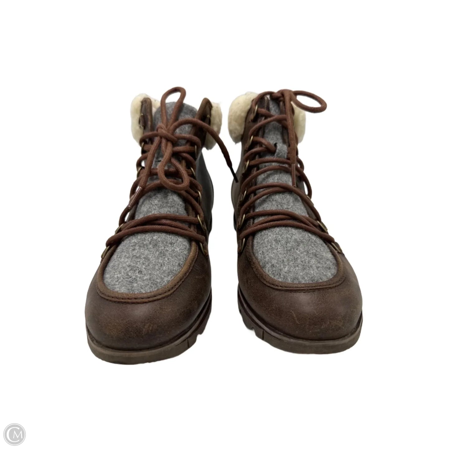 Boots Ankle Flats By Sorel In Brown, Size: 9