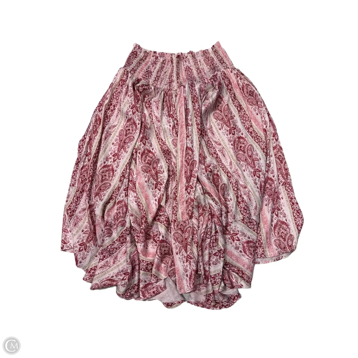 Skirt Maxi By Anthropologie In Pink, Size: M