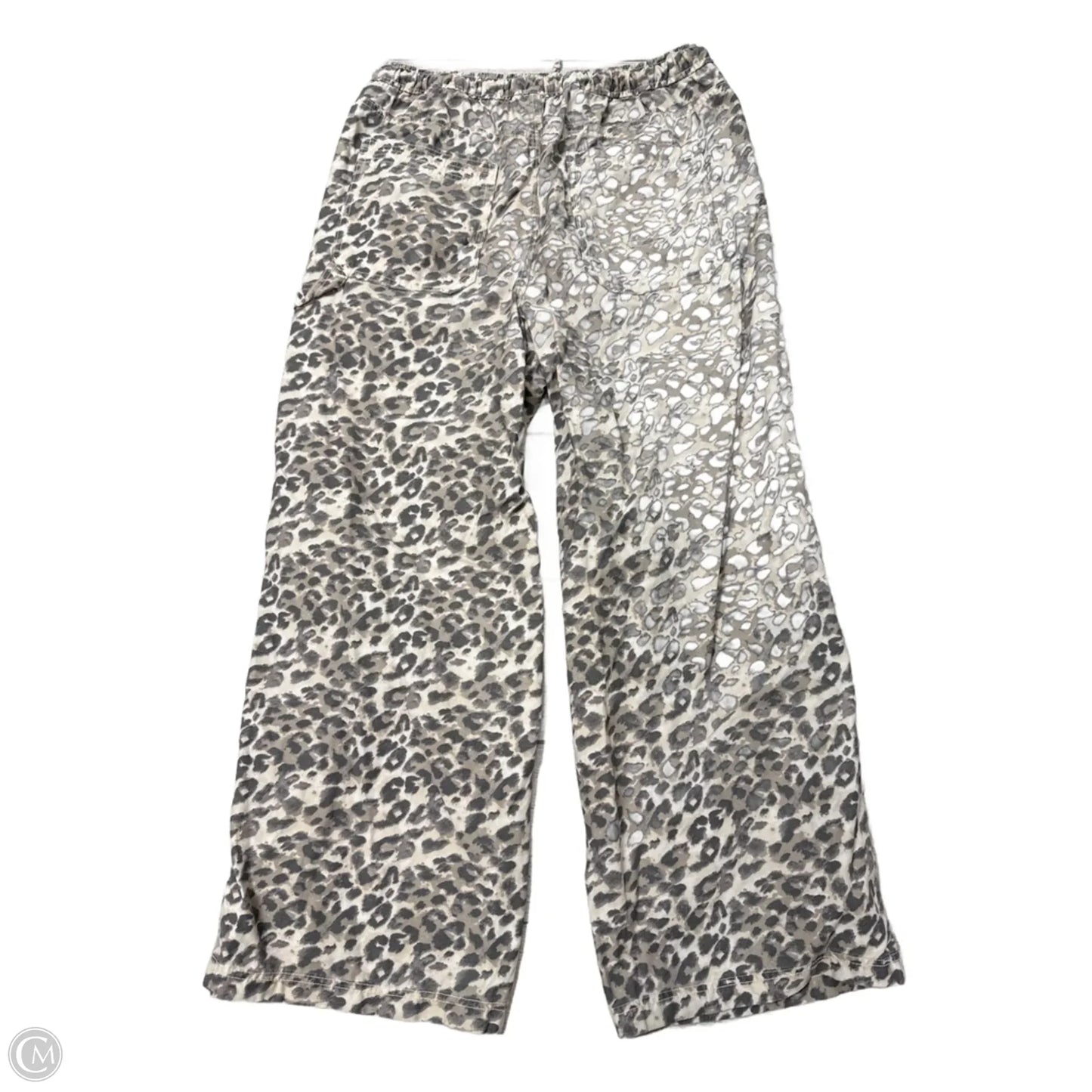 Pants Wide Leg By Aerie In Animal Print, Size: L