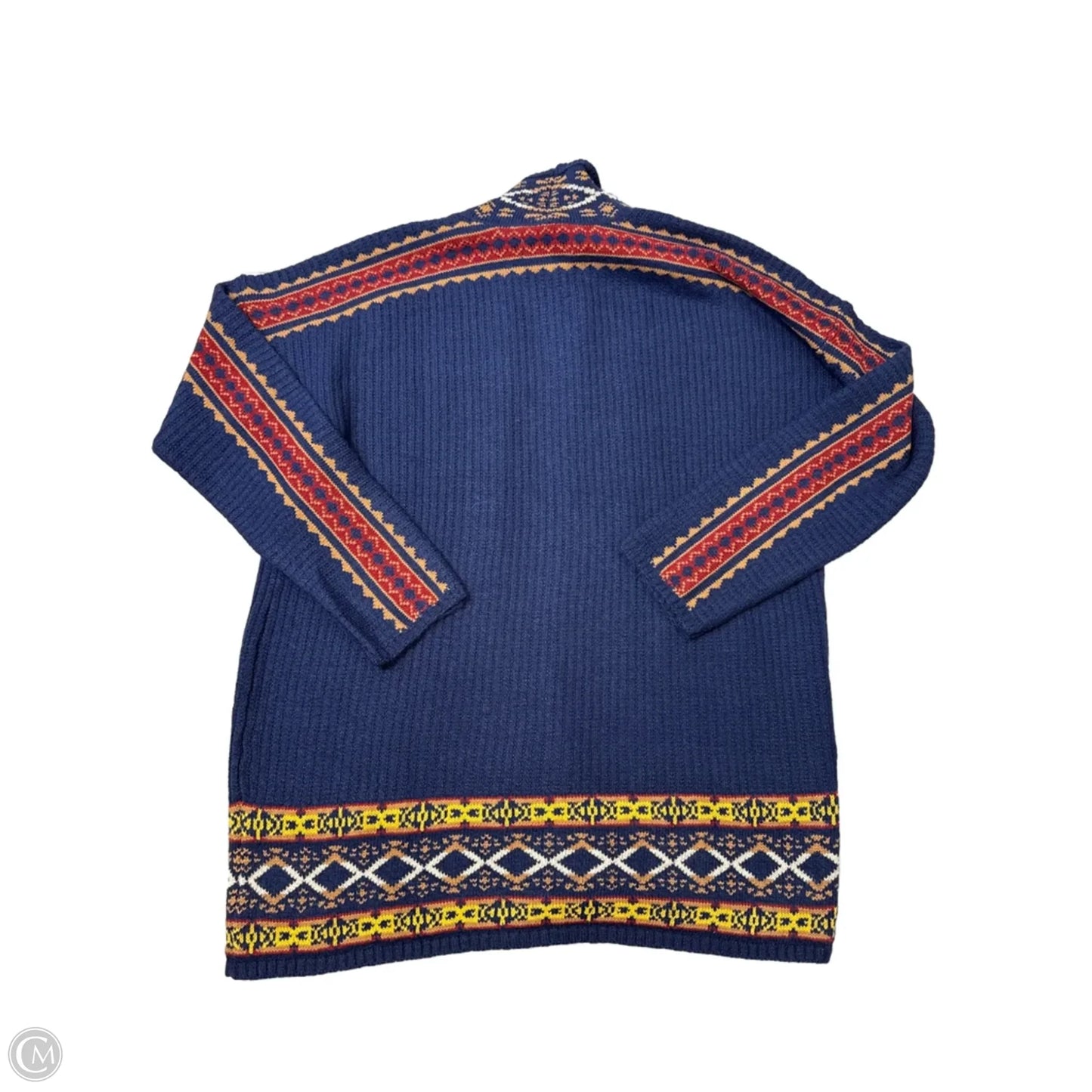 New! Sweater Cardigan By Lucky Brand In Navy, Size: L