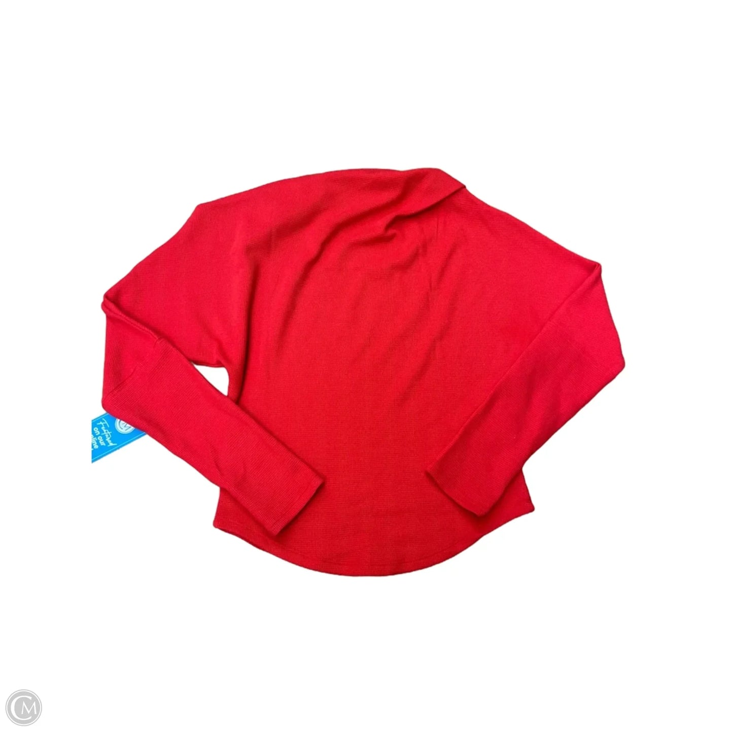 Top Long Sleeve By We The Free In Red, Size: S