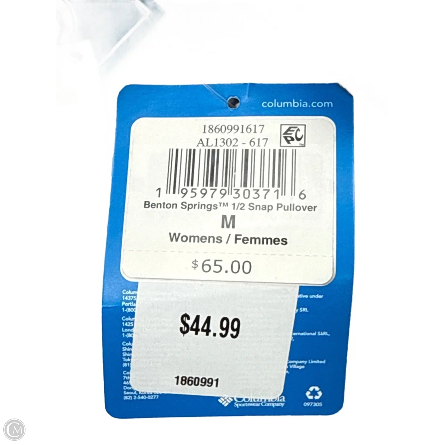 Coat Faux Fur & Sherpa By Columbia In Multi-colored, Size: M