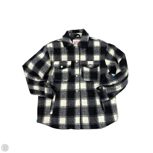Coat Other By Levis In Black & White, Size: M