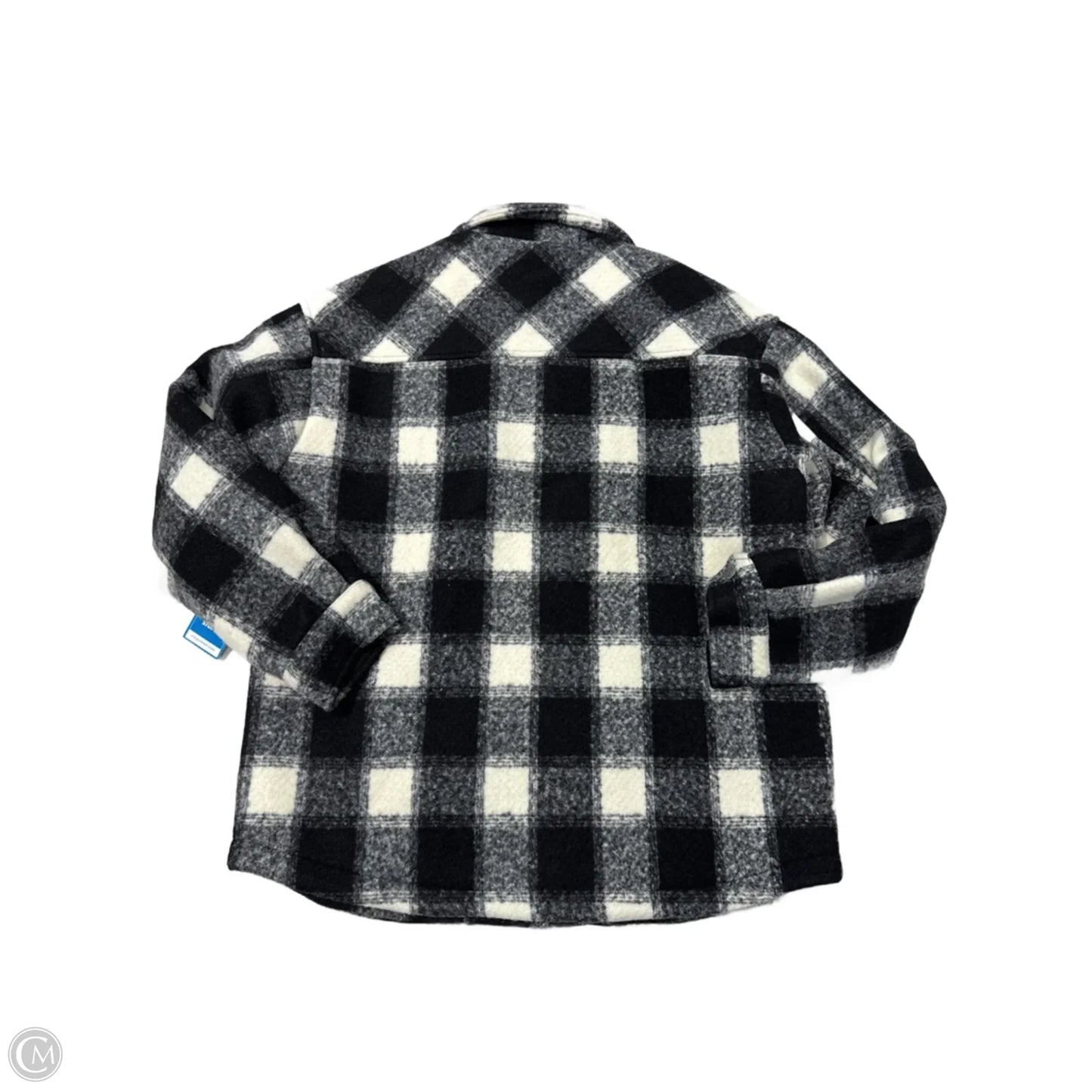 Coat Other By Levis In Black & White, Size: M