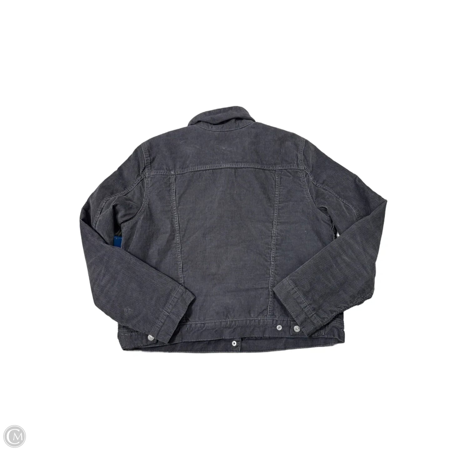 Jacket Denim By Levis In Black, Size: L