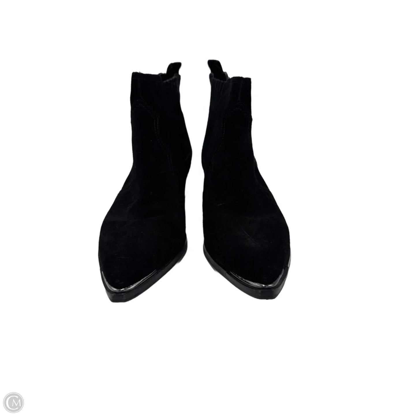 Boots Ankle Heels By Marc Fisher In Black, Size: 6.5