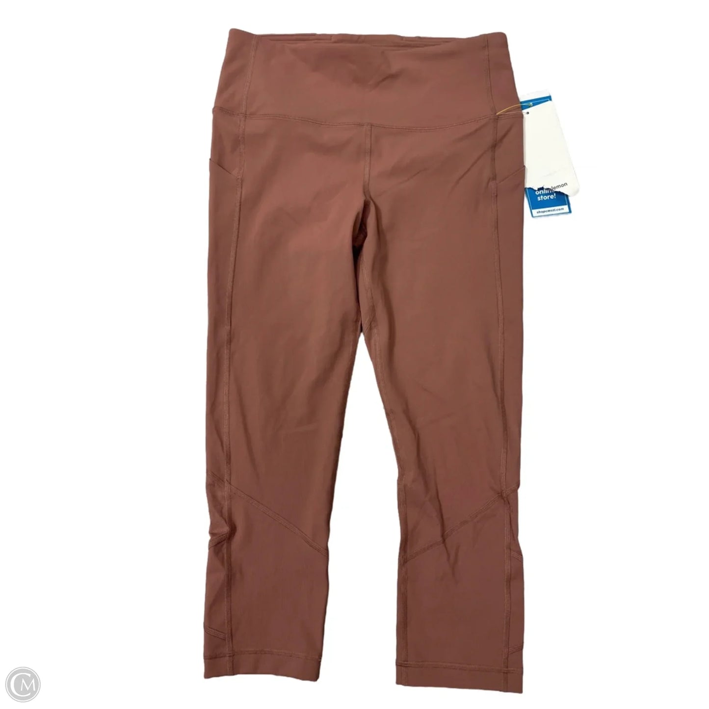 New! Athletic Capris By Lululemon In Mauve, Size: 8