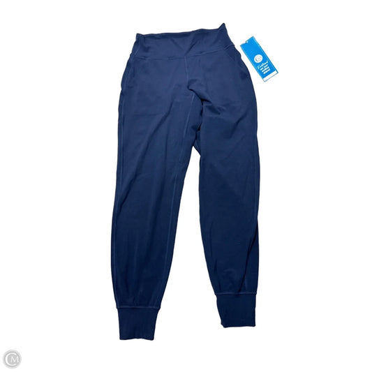Athletic Pants By Lululemon In Navy, Size: 6