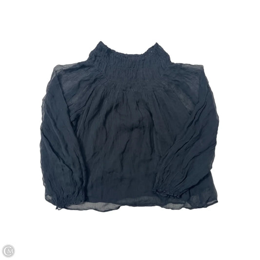 New! Top Long Sleeve By J. Crew In Black, Size: Xl