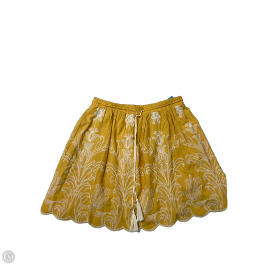 Skirt Midi By Soft Surroundings In Yellow, Size: M