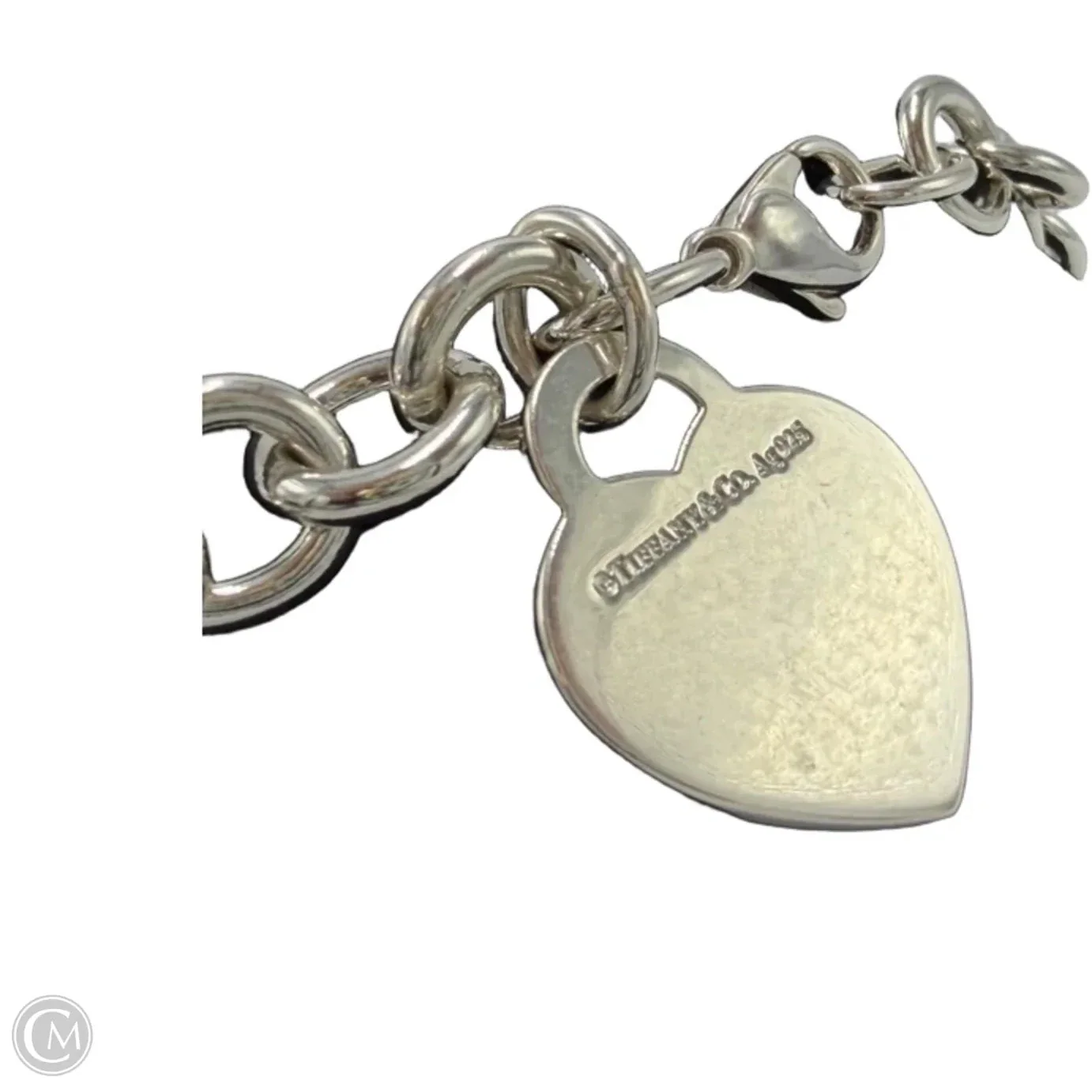 Tiffany & Company Heart Tag Diamond Charm Luxury Bracelet