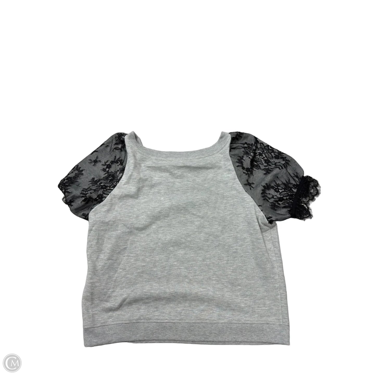 New! Top Short Sleeve By Maeve In Grey, Size: L